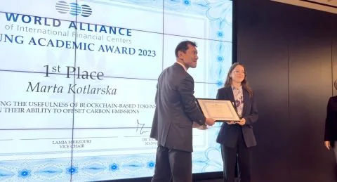 First place: Marta Kotlarska