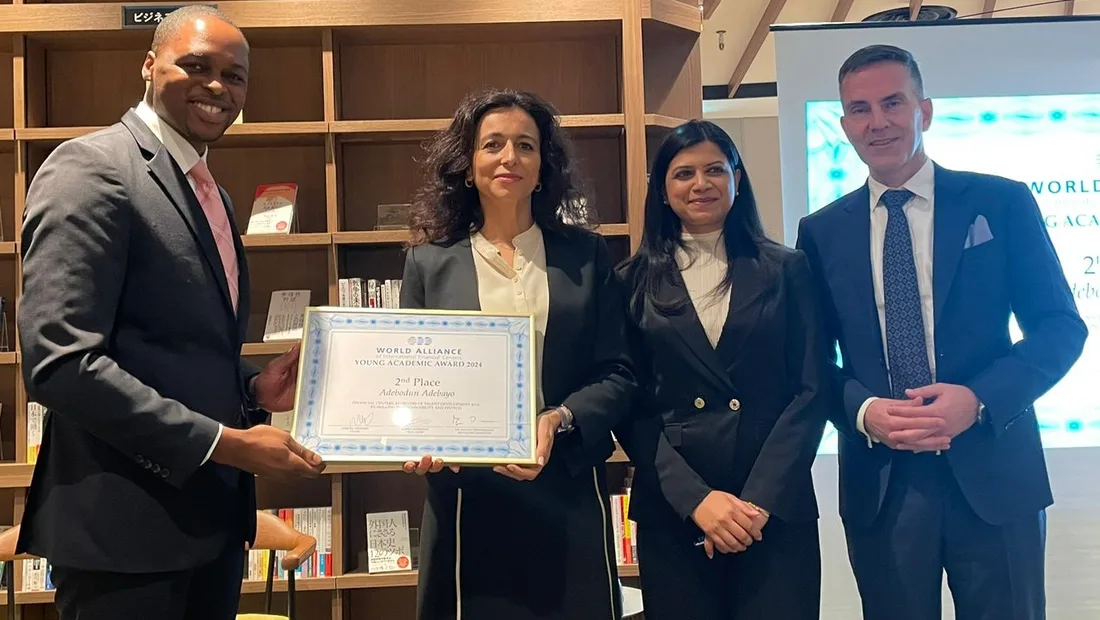 Second place: Adebodun Adebayo